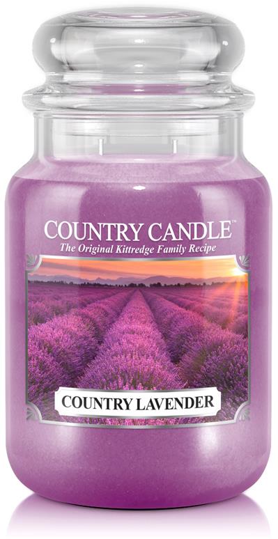 Country Candle 2 Wick Large Jar Country Lavender