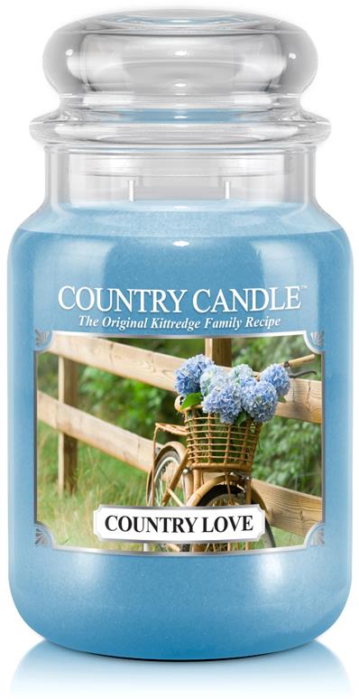 Country Candle 2 Wick Large Jar Country Love