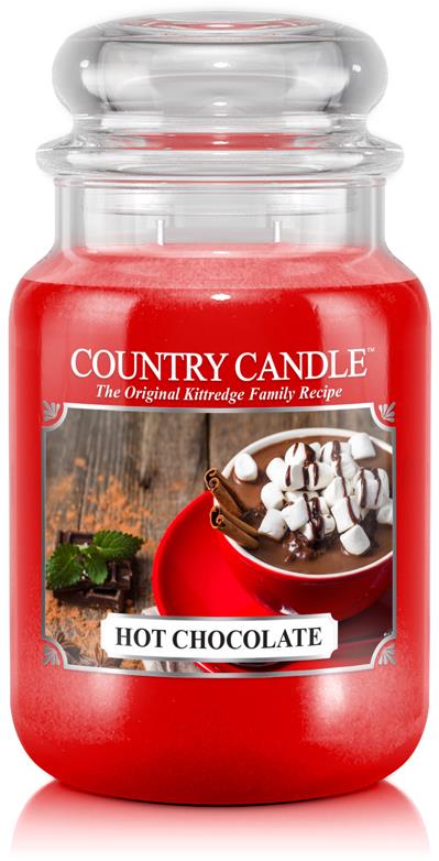 Country Candle 2 Wick Large Jar Hot Chocolate