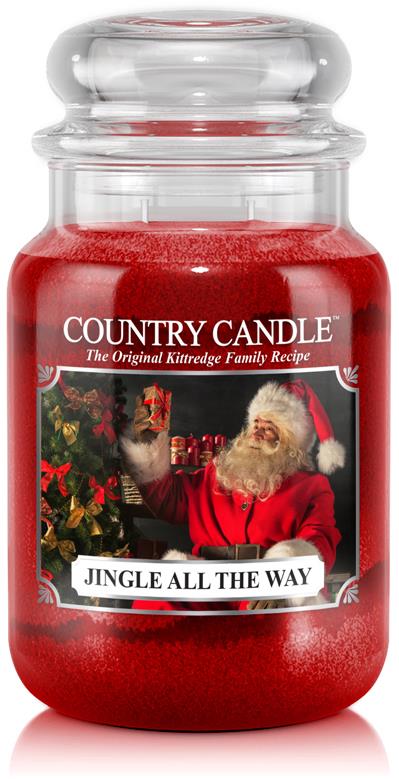 Country Candle 2 Wick Large Jar Jingle All The Way