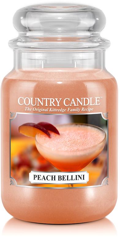 Country Candle Scented Candle Large Peach Bellini 680 g