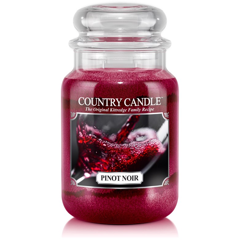 Läs mer om Country Candle Pinot Noir 2 Wick Large Jar 150 h