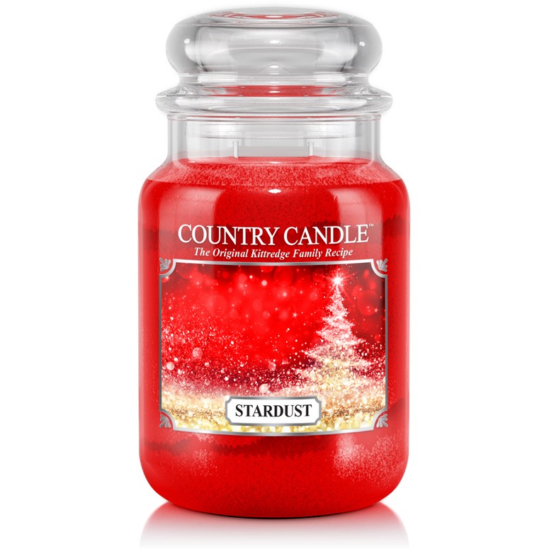 Country Candle Stardust Christmas Scent 2 Wick Large Jar 150 h