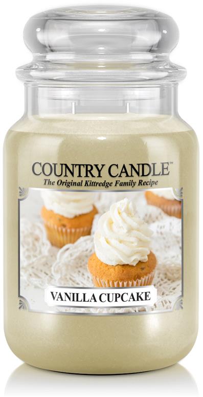 Country Candle 2 Wick Large Jar Vanilla Cupcake