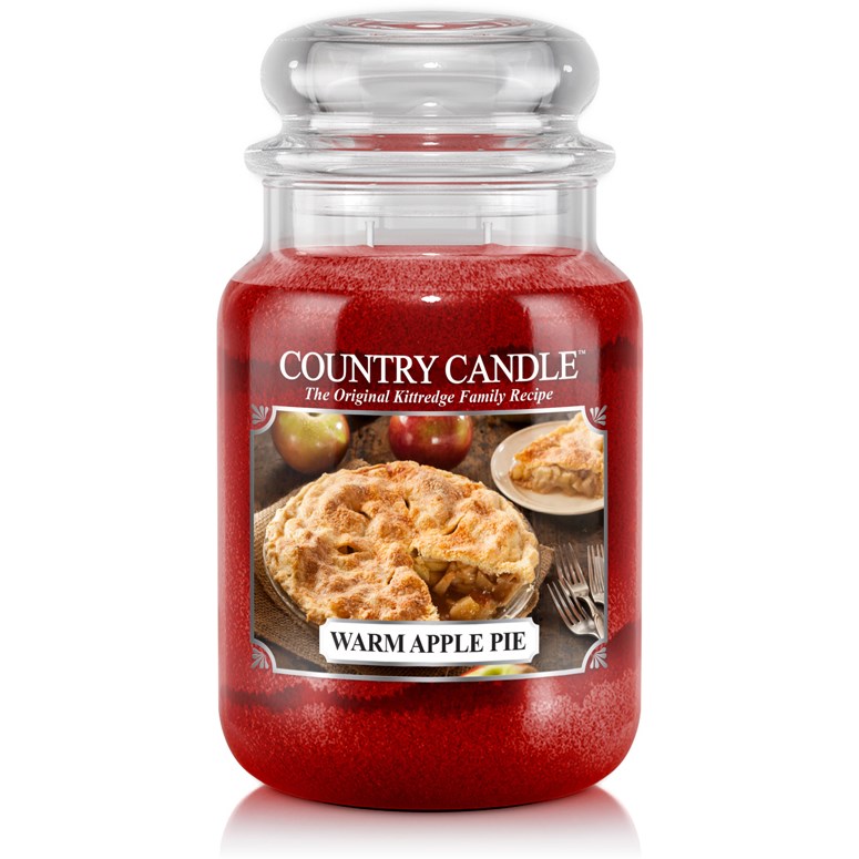 Bilde av Country Candle Warm Apple Pie Scented Candle 680 G