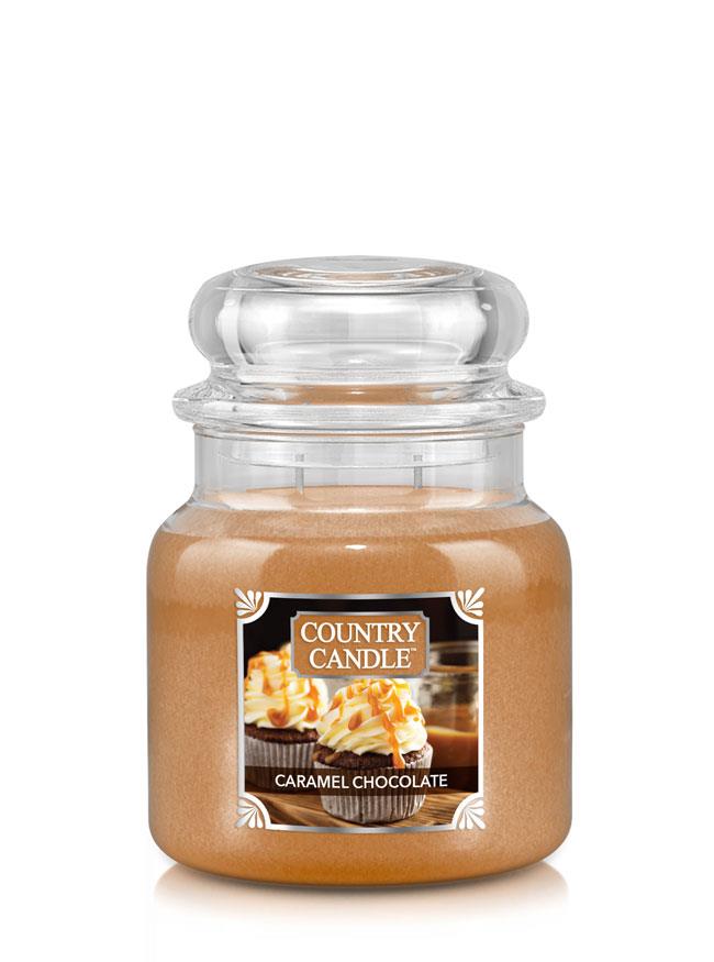 Country Candle 2 Wick M Jar Caramel Chocolate