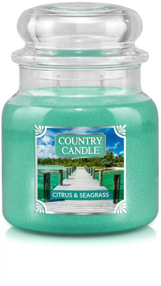 Country Candle 2 Wick M Jar Citrus & Seagrass