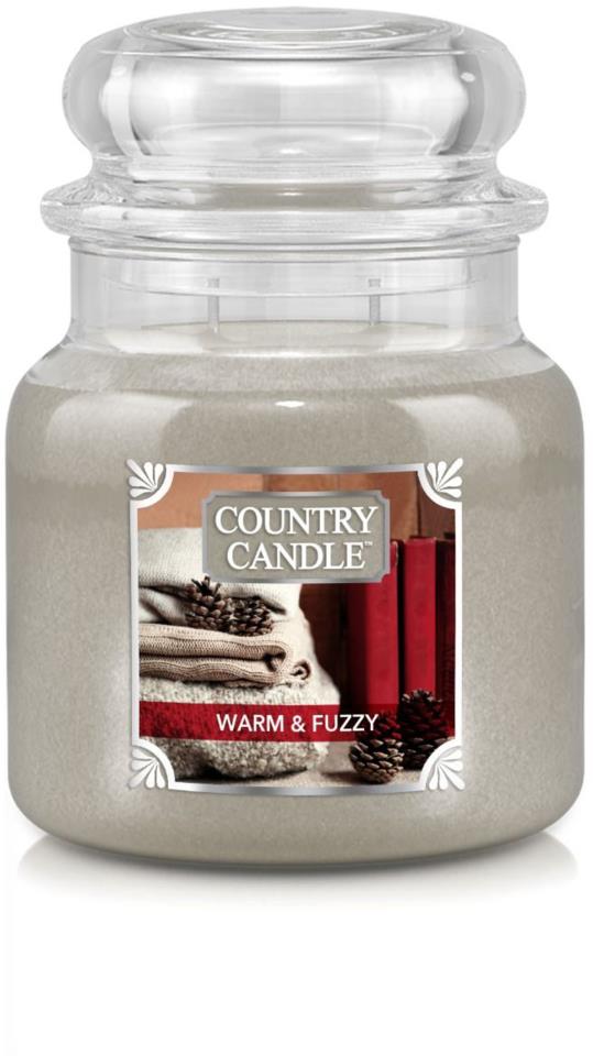Country Candle 2 Wick M Jar Warm & Fuzzy