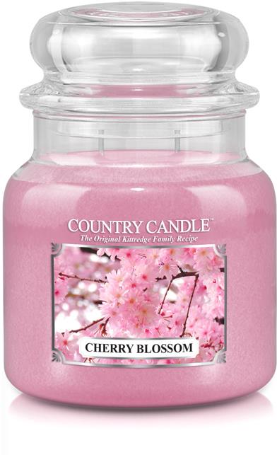 Country Candle 2 Wick Medium Jar Cherry Blossom