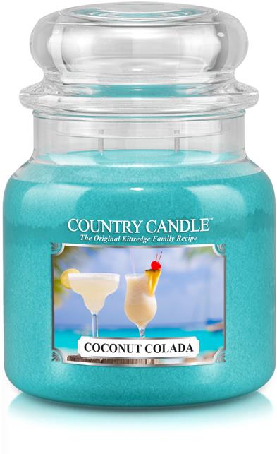 Country Candle 2 Wick Medium Jar Coconut Colada