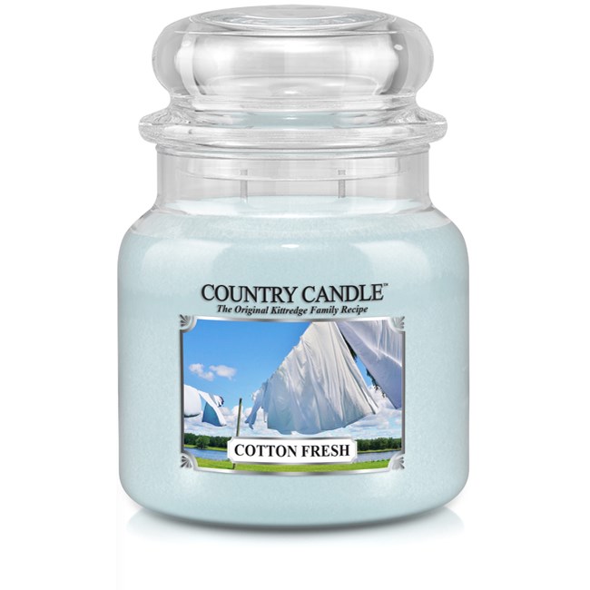 Country Candle Cotton Fresh Scented Candle 453 g