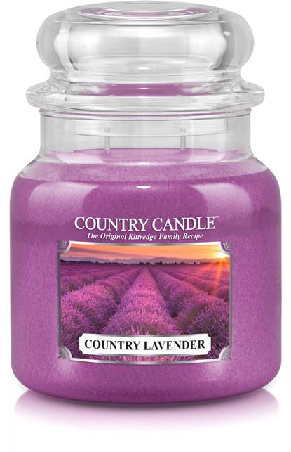 Country Candle 2 Wick Medium Jar Country Lavender
