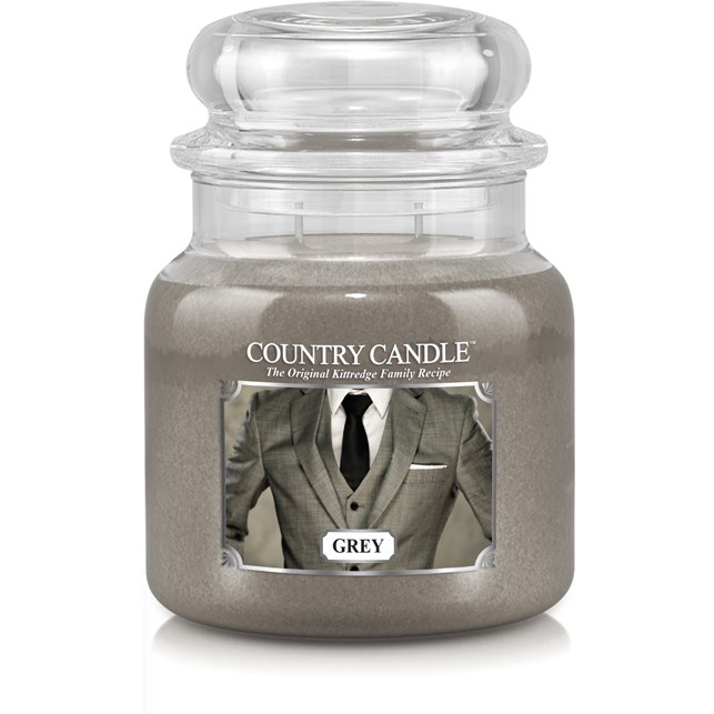 Bilde av Country Candle Grey Scented Candle 453 G