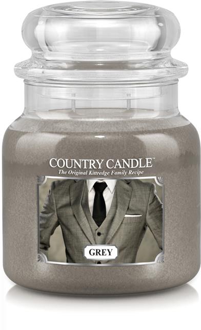 Country Candle Scented Candle Medium Grey 453 g