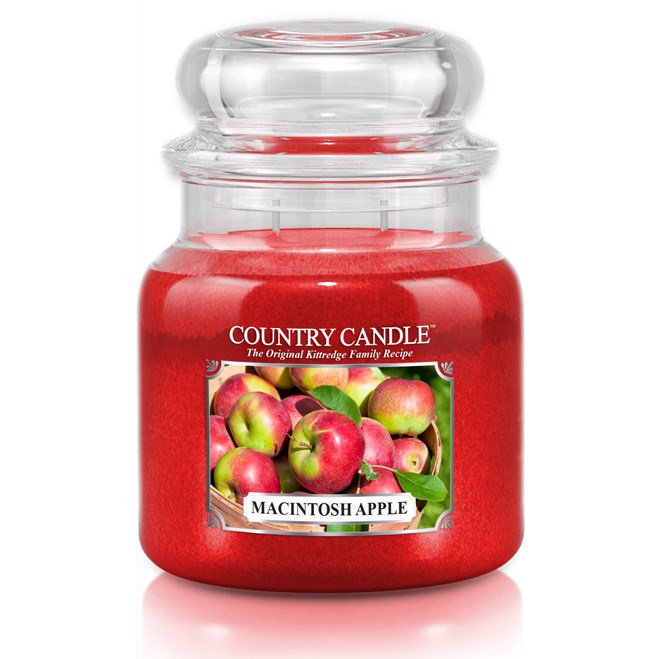 Läs mer om Country Candle Macintosh Apple Scented Candle 453 g