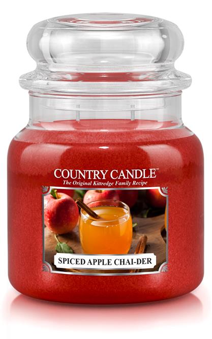 Country Candle 2 Wick Medium Jar Spiced Apple Chai der