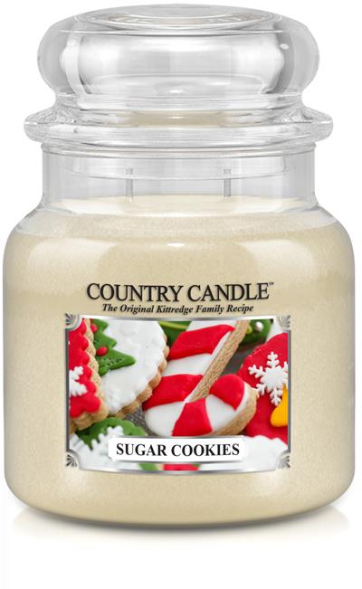 Country Candle 2 Wick Medium Jar Sugar Cookies