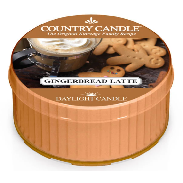 Country Candle Gingerbread Latte Daylight 12 h