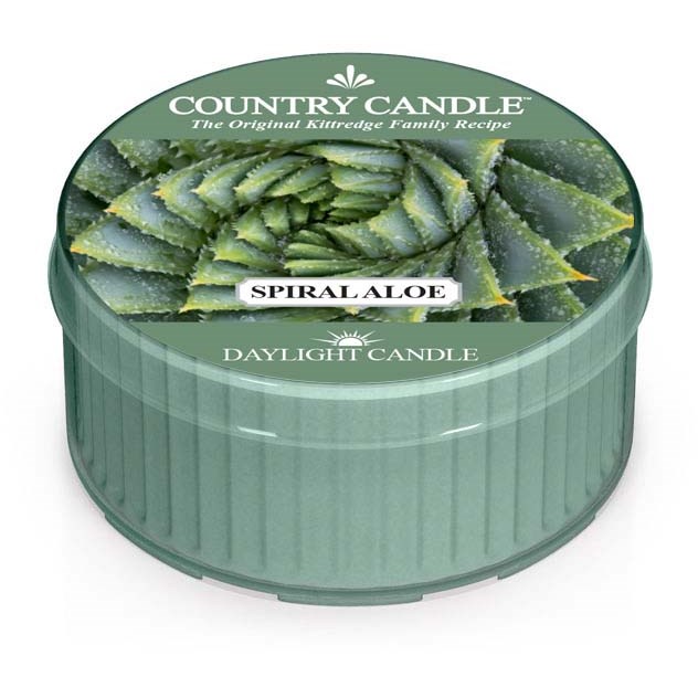 Läs mer om Country Candle Daylight Spiral Aloe 42 g