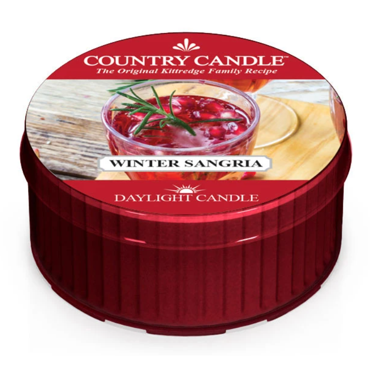 Country Candle Winter Sangria  Daylight 12 h