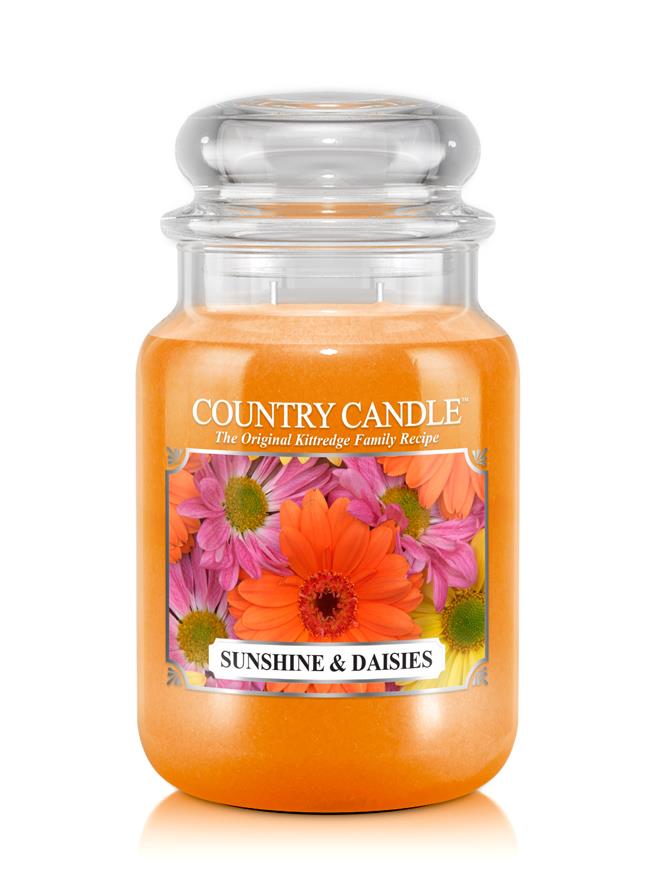 Country Candle Doftljus Country Candle 2 Wick L Jar Sunshine & Daisies