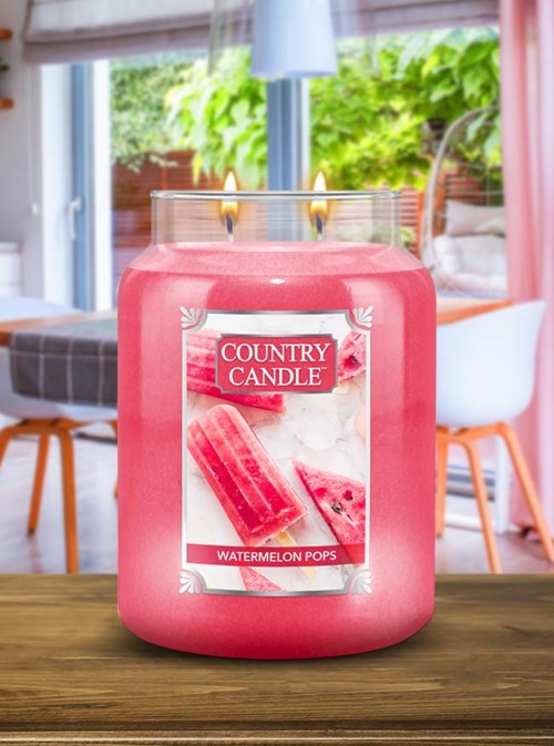 Country Candle Large Jar Watermelon Pops 680 g