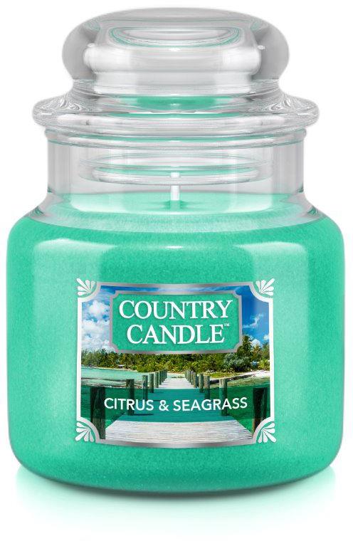 Country Candle Mini Jar Citrus & Seagrass