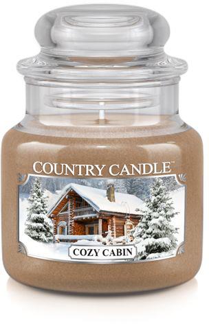 Country Candle Mini Jar Cozy Cabin