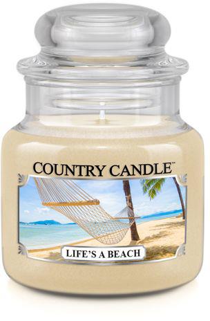 Country Candle Mini Jar Life's A Beach