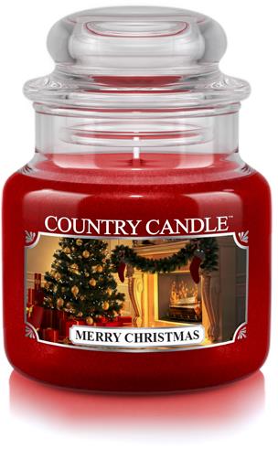 Country Candle Mini Jar Merry Christmas