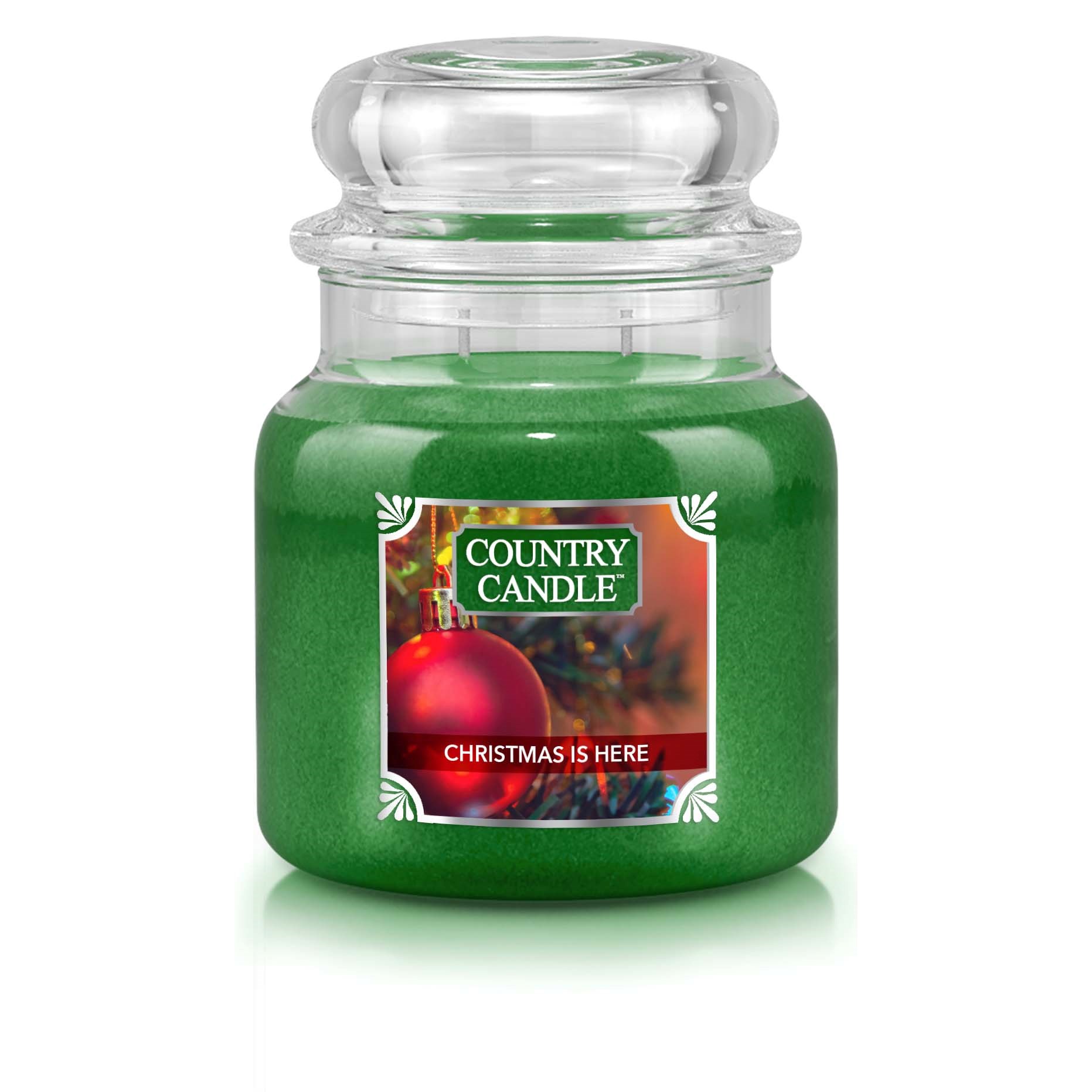 Läs mer om Country Candle Christmas Is Here Scented Candle Medium 453 g