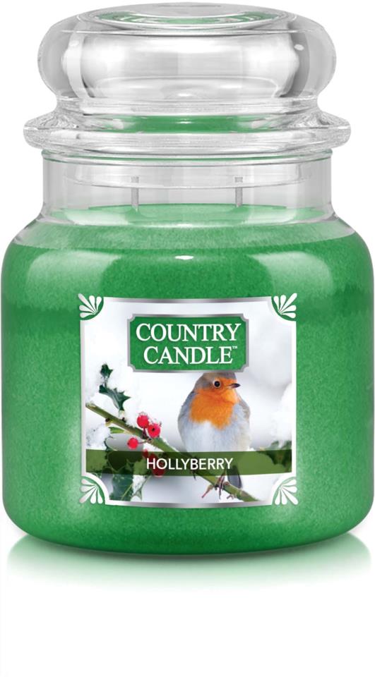 Country Candle Scented Candle Medium Hollyberry 453 g