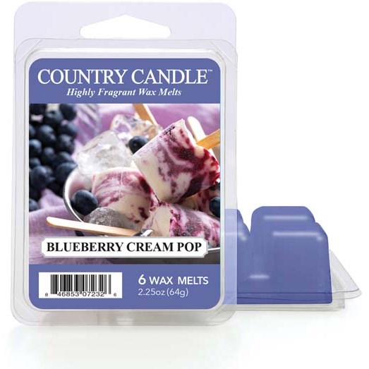 Läs mer om Country Candle Wax Melts Blueberry Cream Pop 64 g