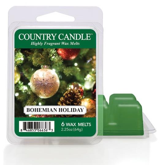 Country Candle Wax Melts Bohemian Holiday