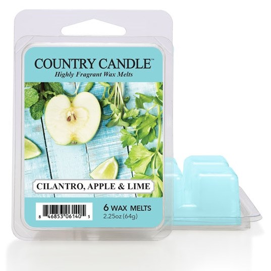 Läs mer om Country Candle Cilantro, Apple & Lime Wax Melts