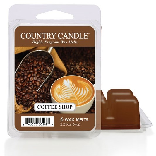 Läs mer om Country Candle Coffee Shop Wax Melts