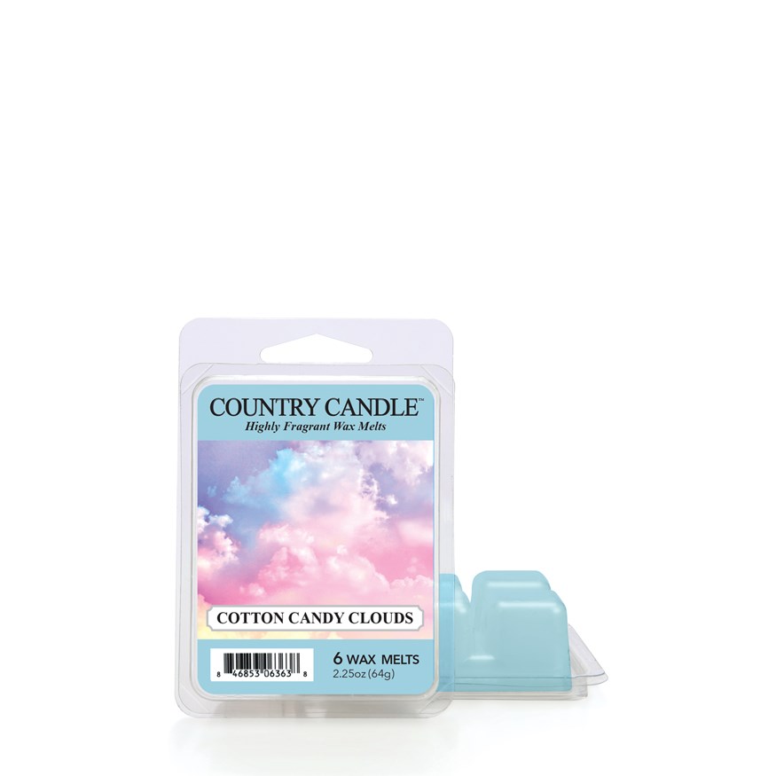 Country Candle Cotton Candy Clouds Wax Melts