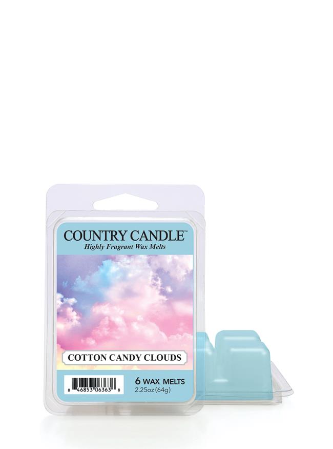 Country Candle Wax Melts-Cotton Candy Clouds