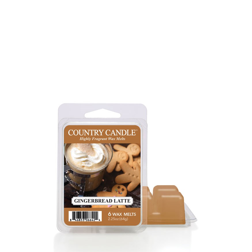 Country Candle Gingerbread Latte Wax Melts
