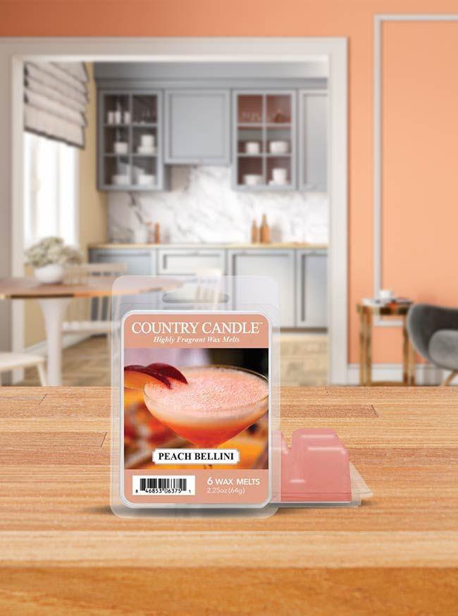 Country Candle Wax Melts Peach Bellini 64 g
