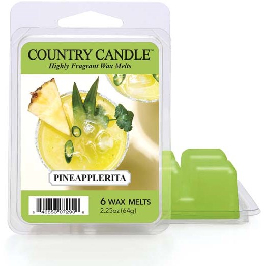Läs mer om Country Candle Wax Melts Pineapplerita 64 g