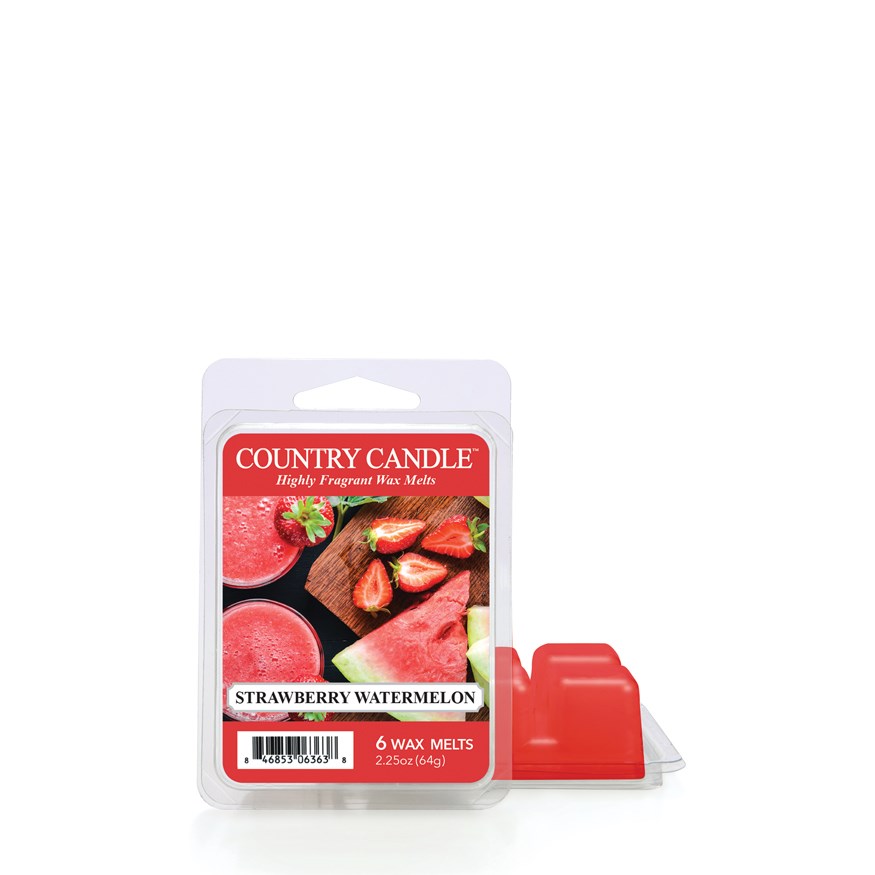 Läs mer om Country Candle Strawberry Watermelon Wax Melts