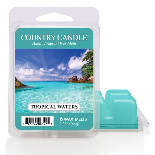 Bilde av Country Candle Tropical Waters Wax Melts
