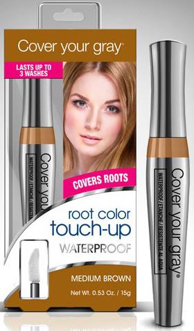 Cover Your Gray Waterproof Root Touch Up Medium Brown