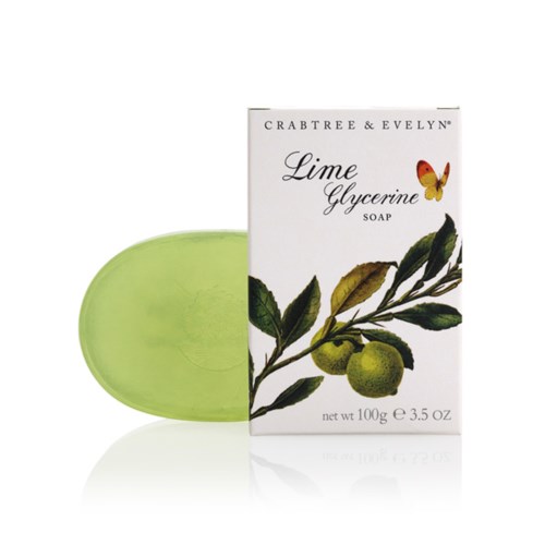 Crabtree & Evelyn Swiss Lime Glycerine Soap 100g 100 ml