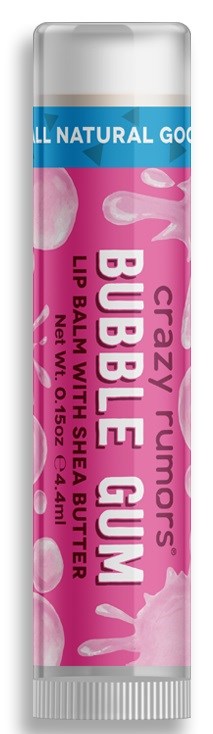 Crazy Rumors Lip Balm Bubble Gum