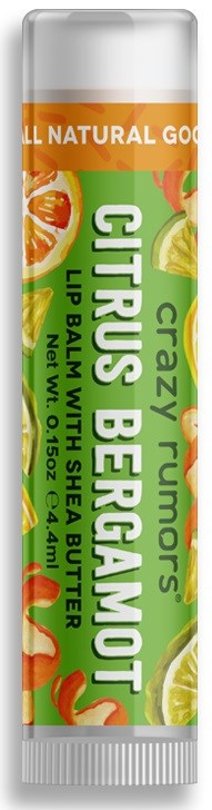 Crazy Rumors Lip Balm Citrus Bergamot