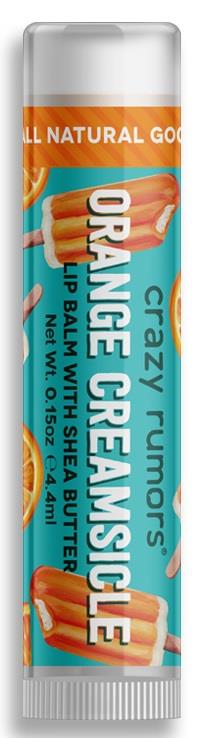 Crazy Rumors Lip Balm Orange Creamsicle