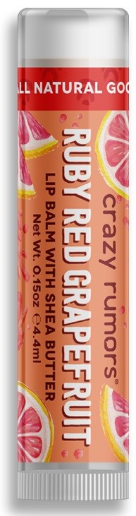 Crazy Rumors Lip Balm Ruby Red Grapefruit