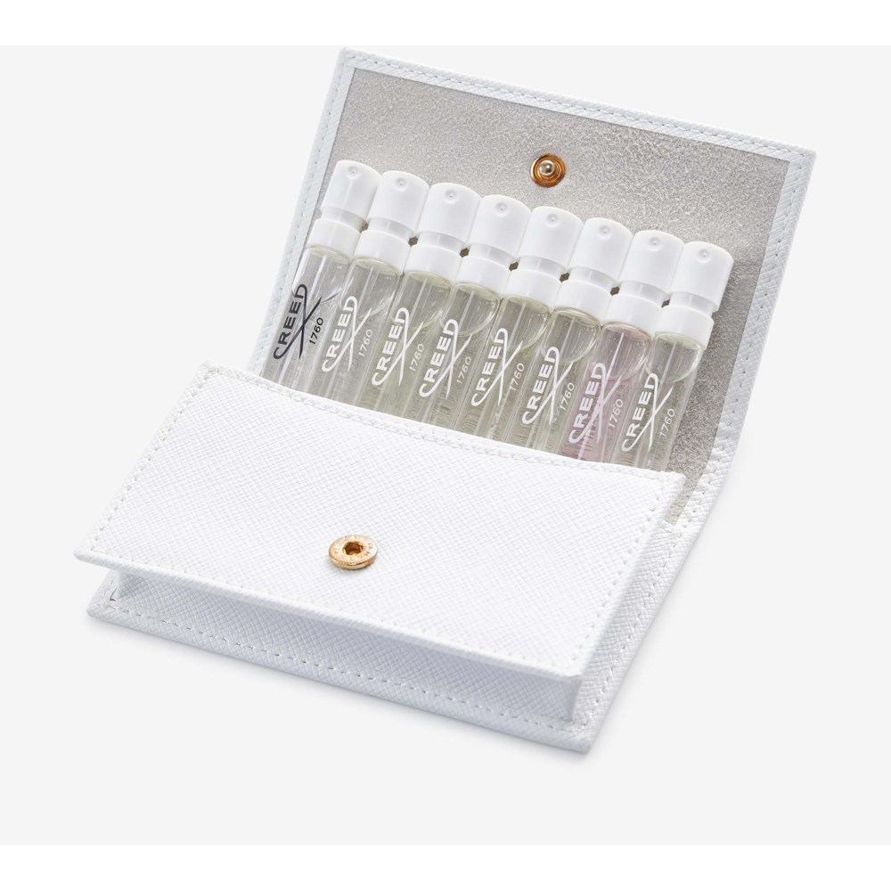 Creed Creed Women's Leather Sample Wallet White EdP